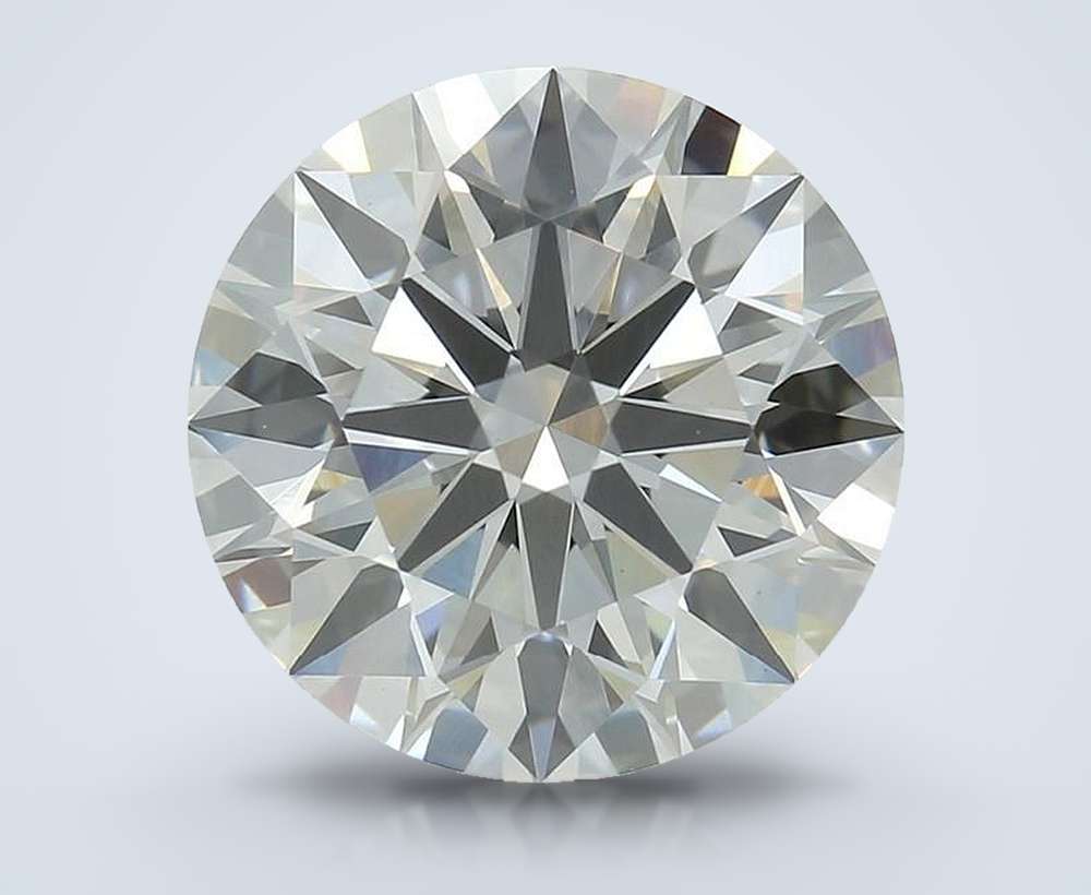 2.73ct H VVS2 Rare Carat Ideal Cut Round Lab Grown Diamond