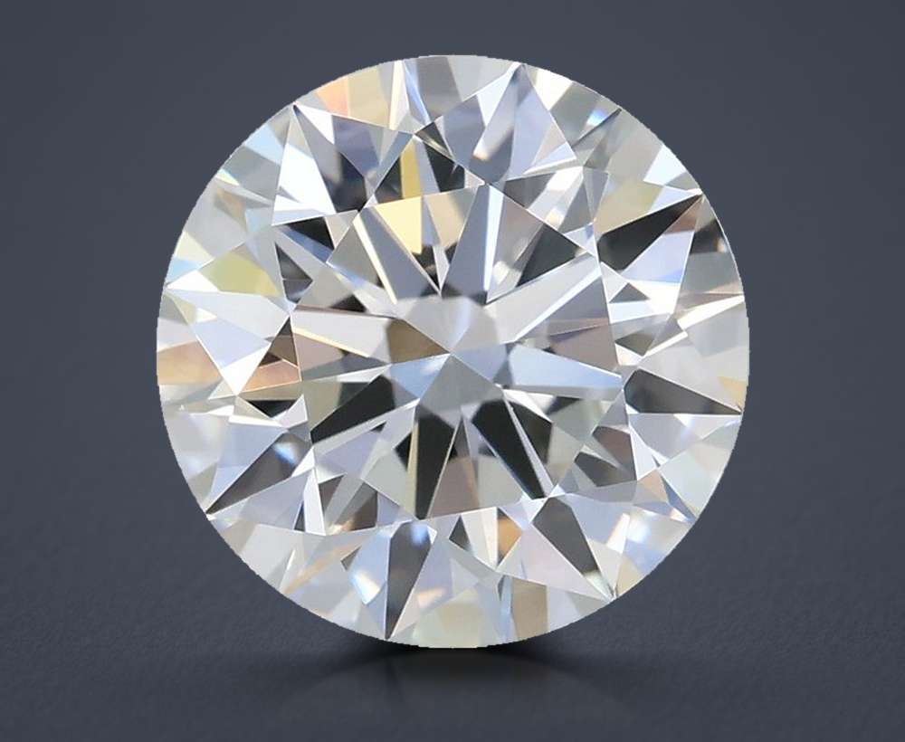 2.02ct F VS1 Rare Carat Ideal Cut Round Lab Grown Diamond