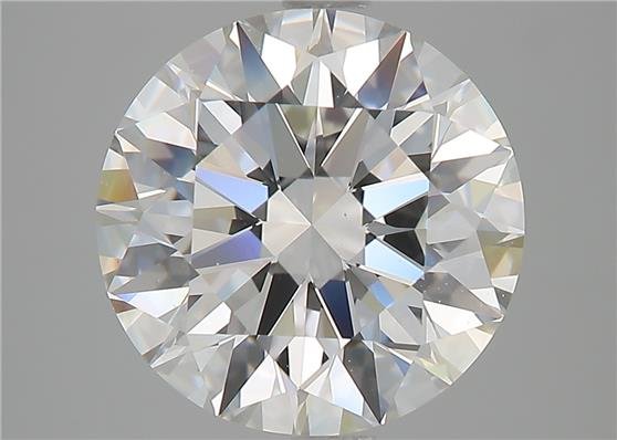 3.51ct F VS1 Rare Carat Ideal Cut Round Diamond