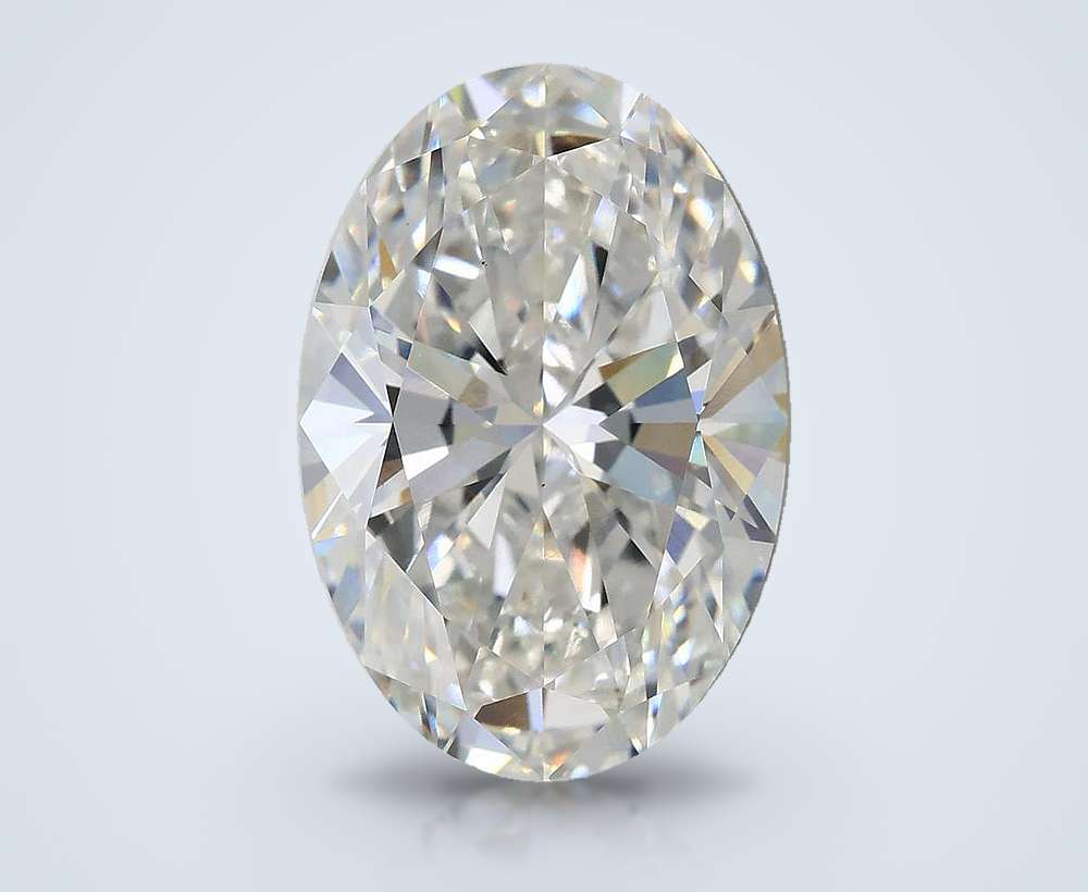 5.03ct E VS1 Rare Carat Ideal Cut Oval Lab Grown Diamond