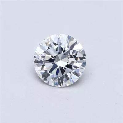 3.01ct D SI2 Rare Carat Ideal Cut Round Diamond