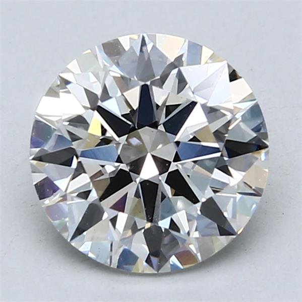 2.03ct F VS1 Rare Carat Ideal Cut Round Lab Grown Diamond