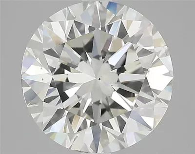 3.02ct J VS2 Very Good Cut Round Diamond