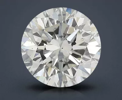 3.02ct J VS2 Very Good Cut Round Diamond