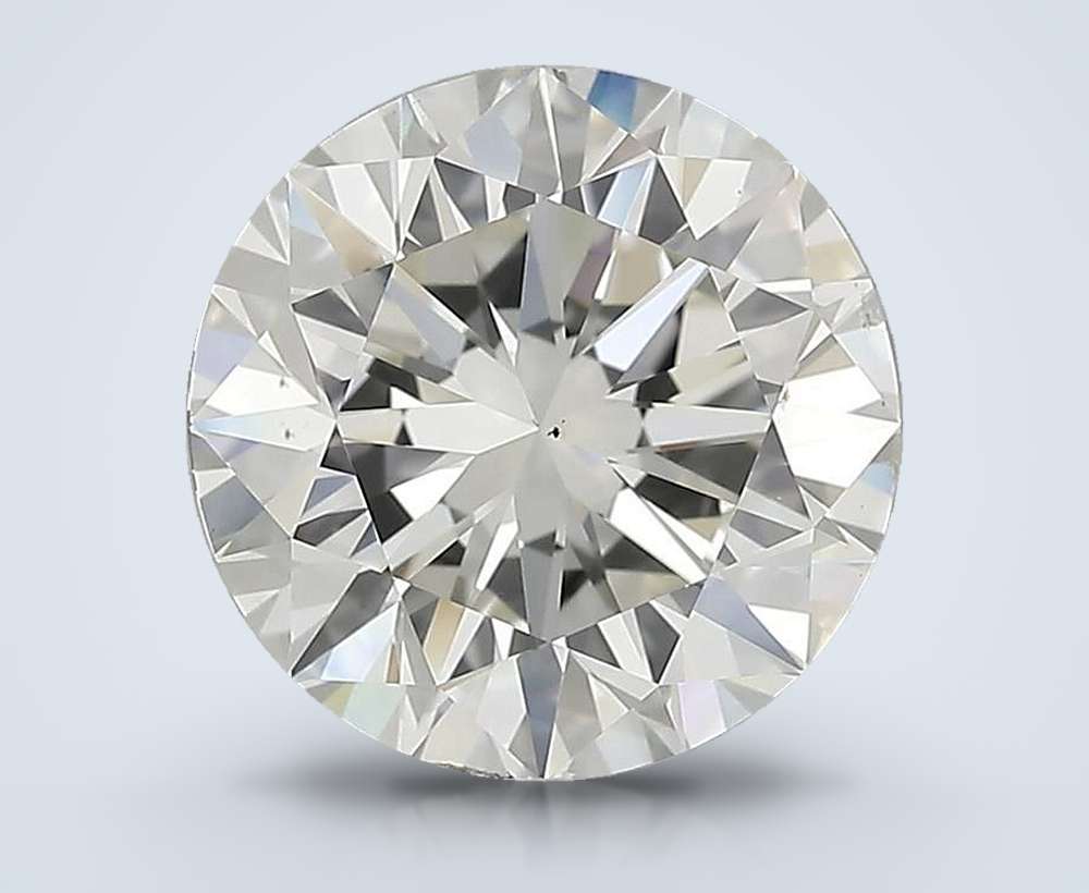 3.02ct J VS2 Very Good Cut Round Diamond