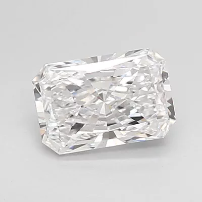 1.01ct D VS1 Rare Carat Ideal Cut Radiant Lab Grown Diamond