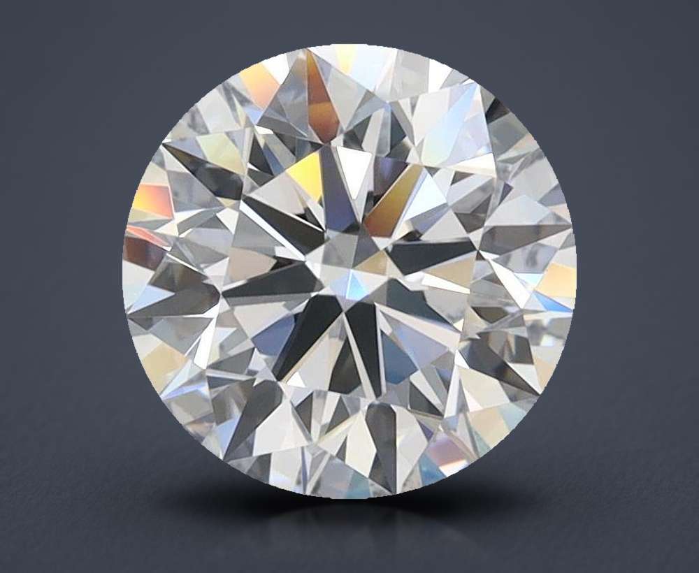 1.98ct D VVS1 Rare Carat Ideal Cut Round Lab Grown Diamond