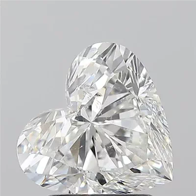 2.01ct F SI2 Excellent Cut Heart Diamond