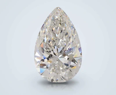 20.03ct E VS1 Rare Carat Ideal Cut Pear Lab Grown Diamond
