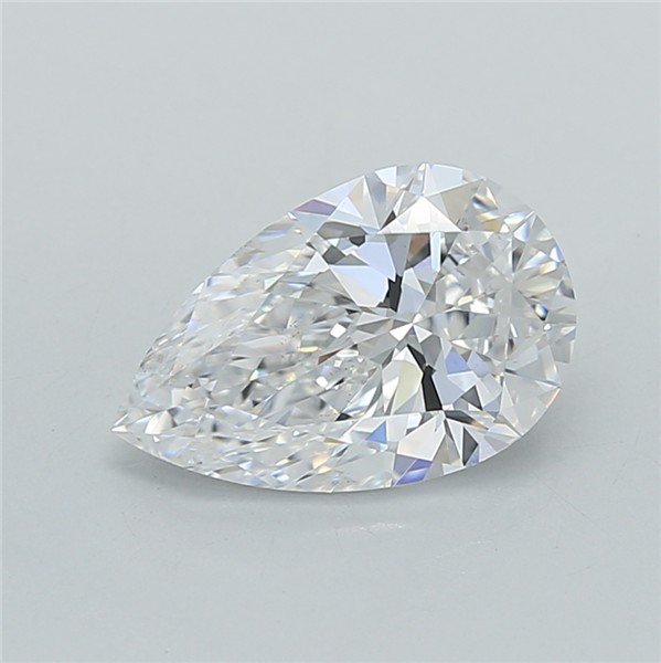 1.54ct D VS1 Rare Carat Ideal Cut Pear Lab Grown Diamond