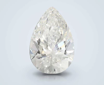 5.04ct F VS1 Rare Carat Ideal Cut Pear Lab Grown Diamond