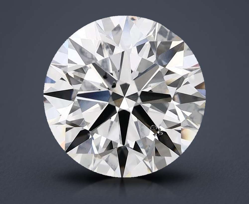 4.00ct F SI1 Rare Carat Ideal Cut Round Lab Grown Diamond