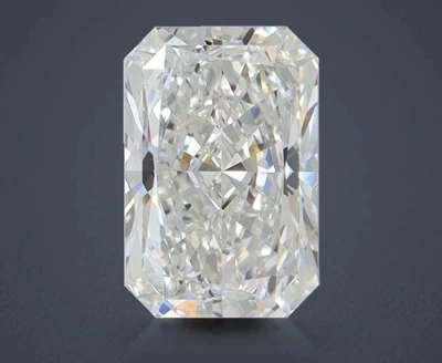 2.05ct E VVS2 Very Good Cut Radiant Lab Grown Diamond