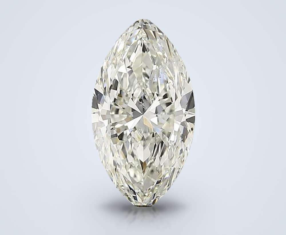 2.50ct I SI2 Rare Carat Ideal Cut Marquise Diamond