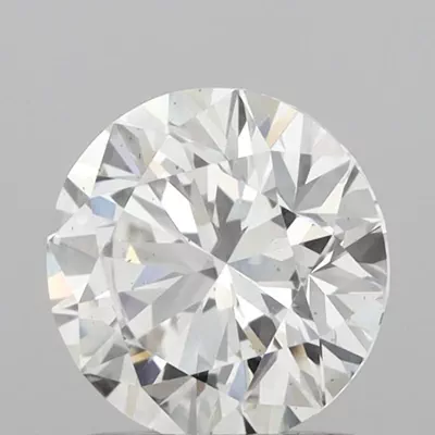 1.11ct F SI1 Rare Carat Ideal Cut Round Lab Grown Diamond
