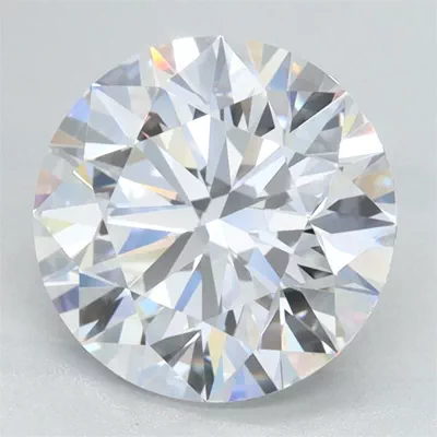 2.45ct D VVS1 Rare Carat Ideal Cut Round Lab Grown Diamond