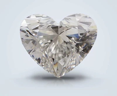 0.90ct H VVS1 Excellent Cut Heart Diamond