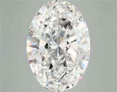 11.95ct E VVS2 Rare Carat Ideal Cut Oval Lab Grown Diamond