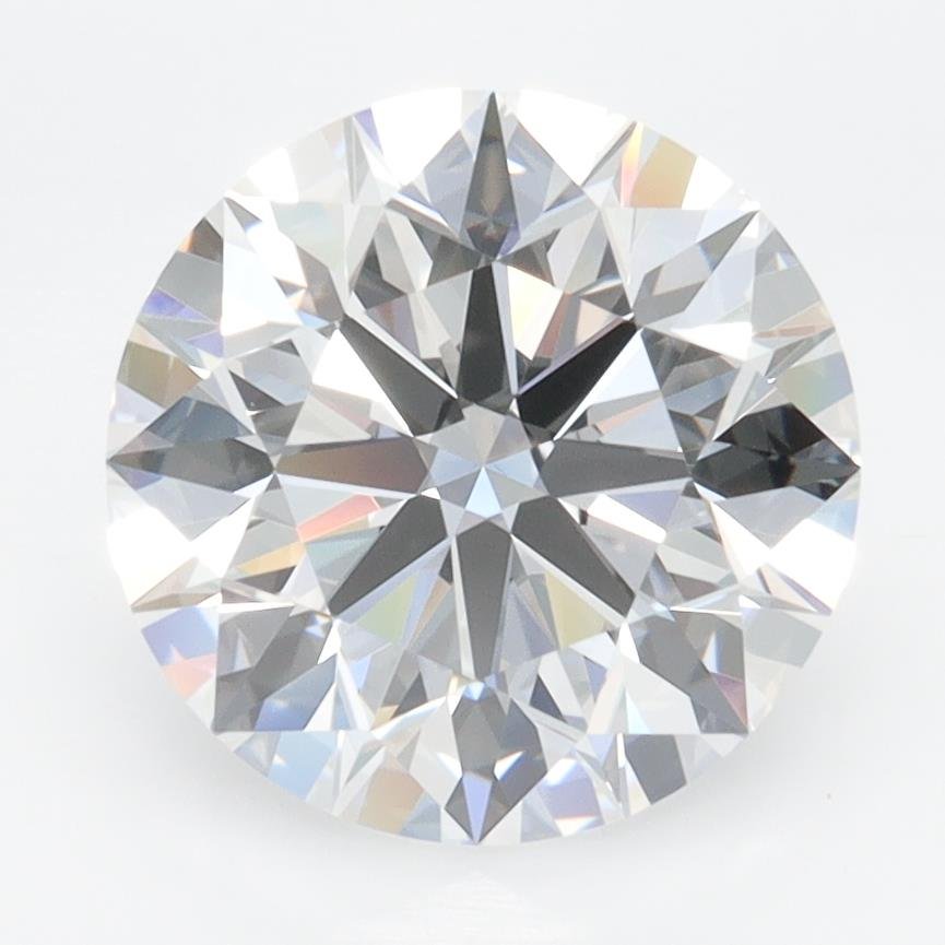 3.30ct D VVS1 Rare Carat Ideal Cut Round Lab Grown Diamond