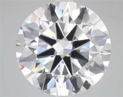 7.09ct D VVS2 Rare Carat Ideal Cut Round Lab Grown Diamond