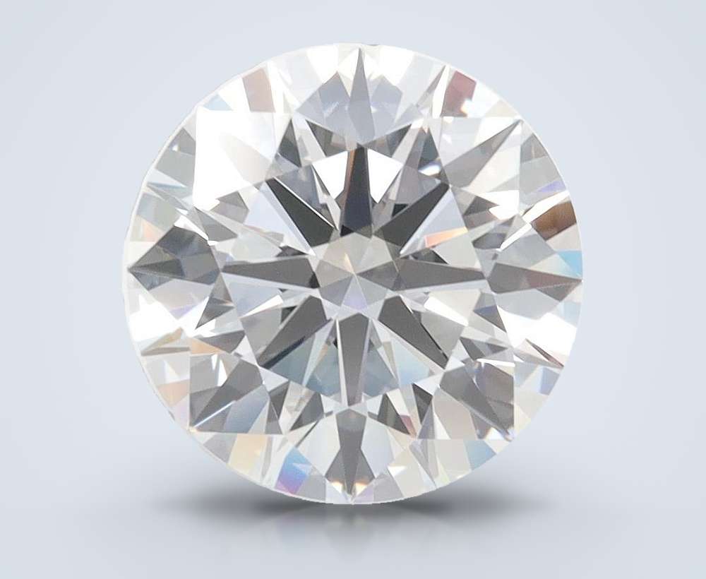 3.40ct D IF Rare Carat Ideal Cut Round Lab Grown Diamond