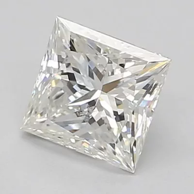 1.01ct I SI2 Rare Carat Ideal Cut Princess Diamond
