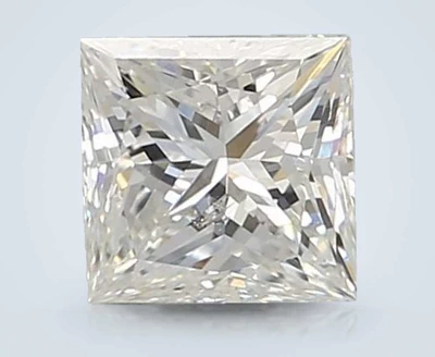 1.01ct I SI2 Rare Carat Ideal Cut Princess Diamond