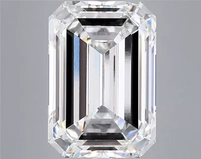 13.56ct G VVS2 Rare Carat Ideal Cut Emerald Lab Grown Diamond