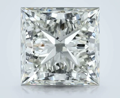 2.03ct H SI1 Rare Carat Ideal Cut Princess Diamond