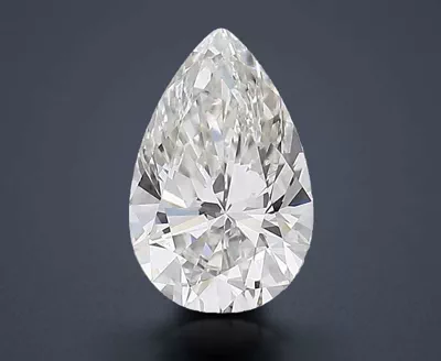 1.13ct H VS1 Rare Carat Ideal Cut Pear Lab Grown Diamond
