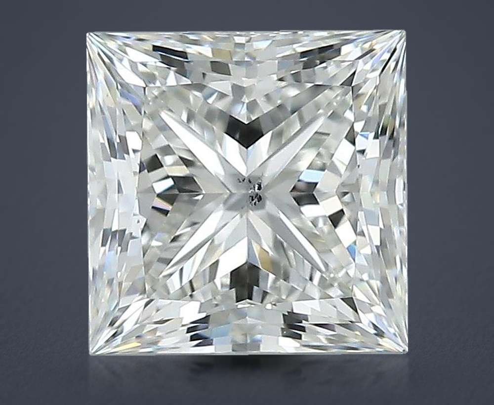 1.60ct I SI1 Rare Carat Ideal Cut Princess Diamond