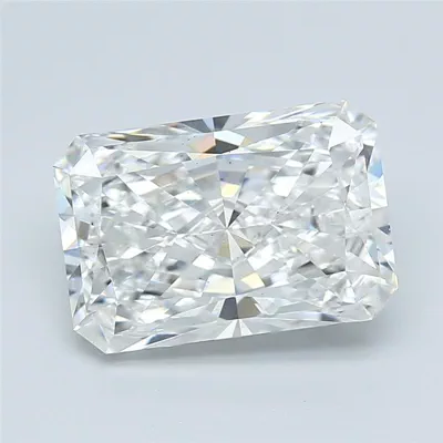 7.07ct E VS2 Very Good Cut Radiant Lab Grown Diamond