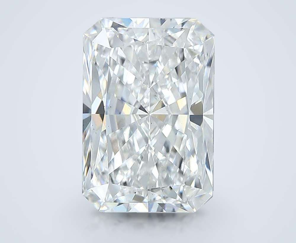 7.07ct E VS2 Very Good Cut Radiant Lab Grown Diamond
