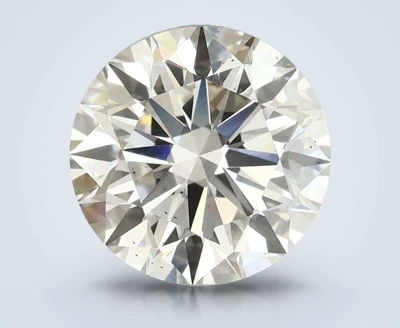 4.53ct F SI1 Excellent Cut Round Lab Grown Diamond