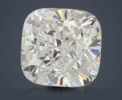 5.04ct F VS1 Rare Carat Ideal Cut Cushion Lab Grown Diamond