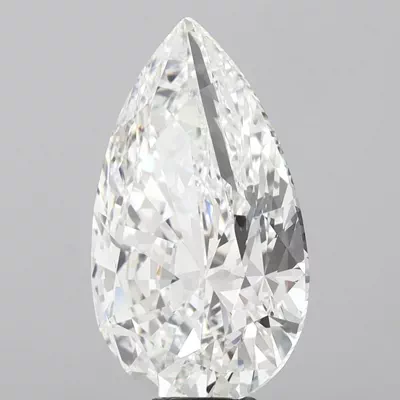12.02ct F VVS2 Rare Carat Ideal Cut Pear Lab Grown Diamond