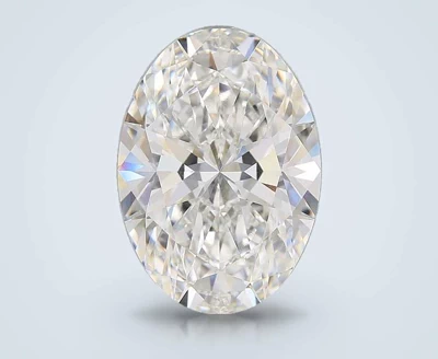 10.10ct F VVS2 Rare Carat Ideal Cut Oval Lab Grown Diamond