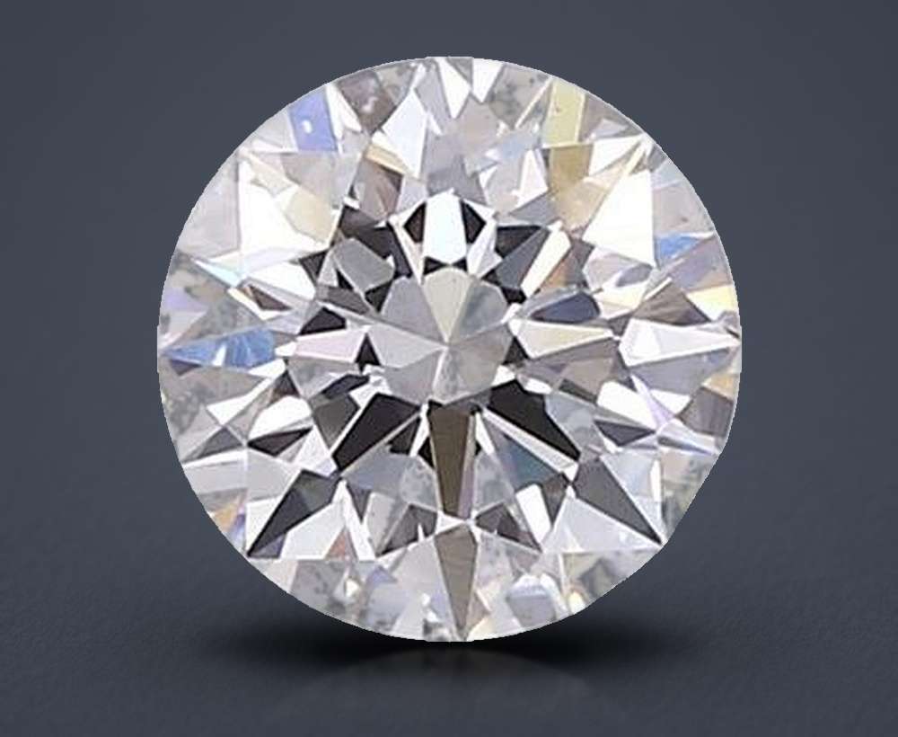 2.07ct F VVS2 Rare Carat Ideal Cut Round Lab Grown Diamond