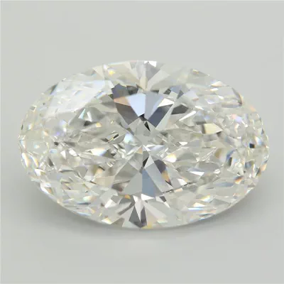 13.55ct F VVS2 Very Good Cut Oval Lab Grown Diamond