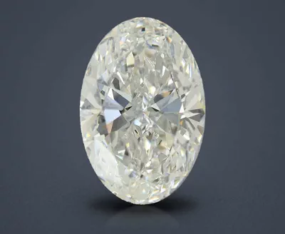 13.55ct F VVS2 Very Good Cut Oval Lab Grown Diamond
