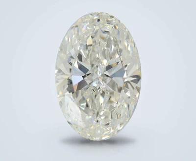 13.55ct F VVS2 Very Good Cut Oval Lab Grown Diamond