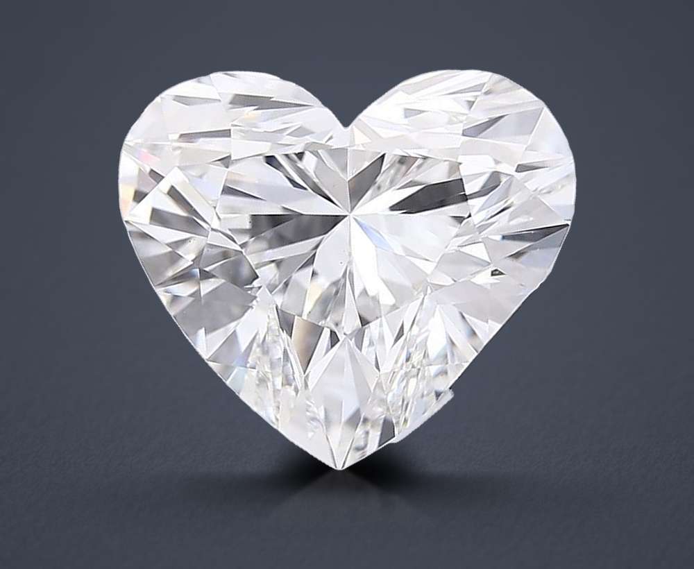 6.90ct E VS1 Rare Carat Ideal Cut Heart Lab Grown Diamond
