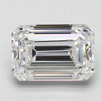 2.35ct E VVS2 Excellent Cut Emerald Diamond