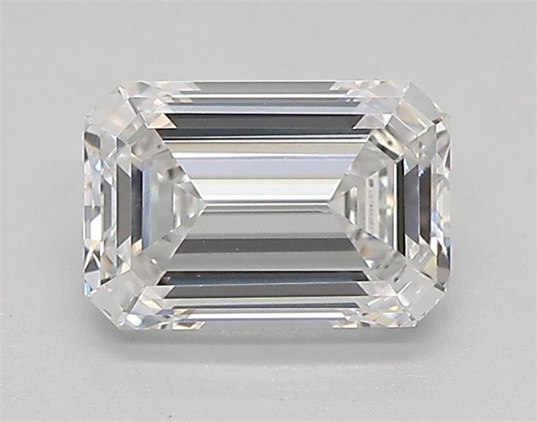 0.91ct D VVS1 Rare Carat Ideal Cut Emerald Lab Grown Diamond