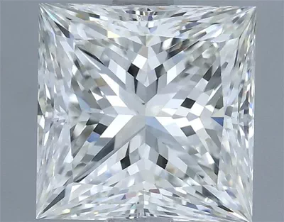 2.50ct I SI1 Rare Carat Ideal Cut Princess Diamond