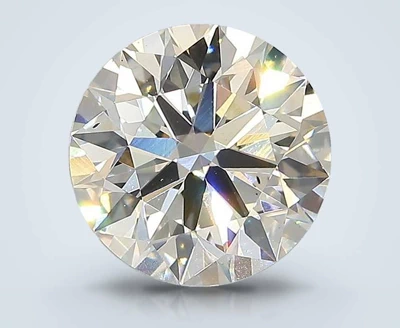3.01ct J VS2 Excellent Cut Round Lab Grown Diamond