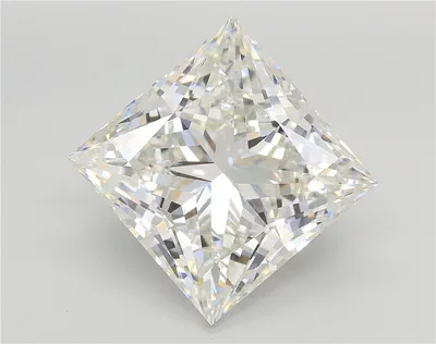 10.04ct G VVS2 Rare Carat Ideal Cut Princess Lab Grown Diamond