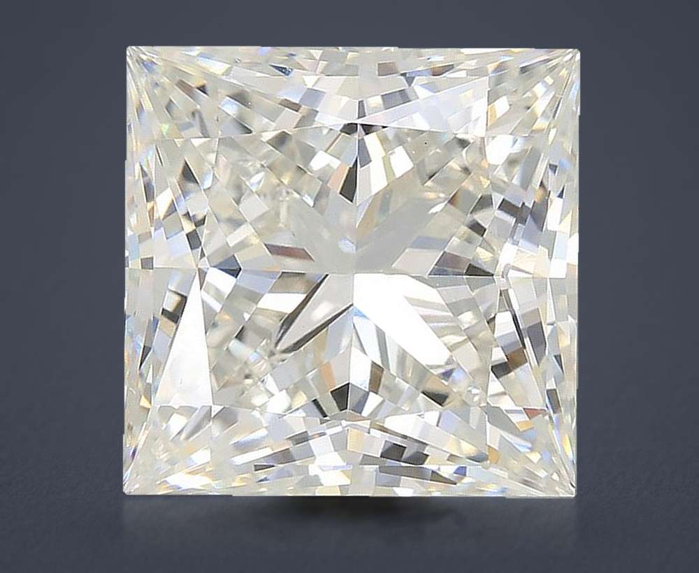 10.04ct G VVS2 Rare Carat Ideal Cut Princess Lab Grown Diamond
