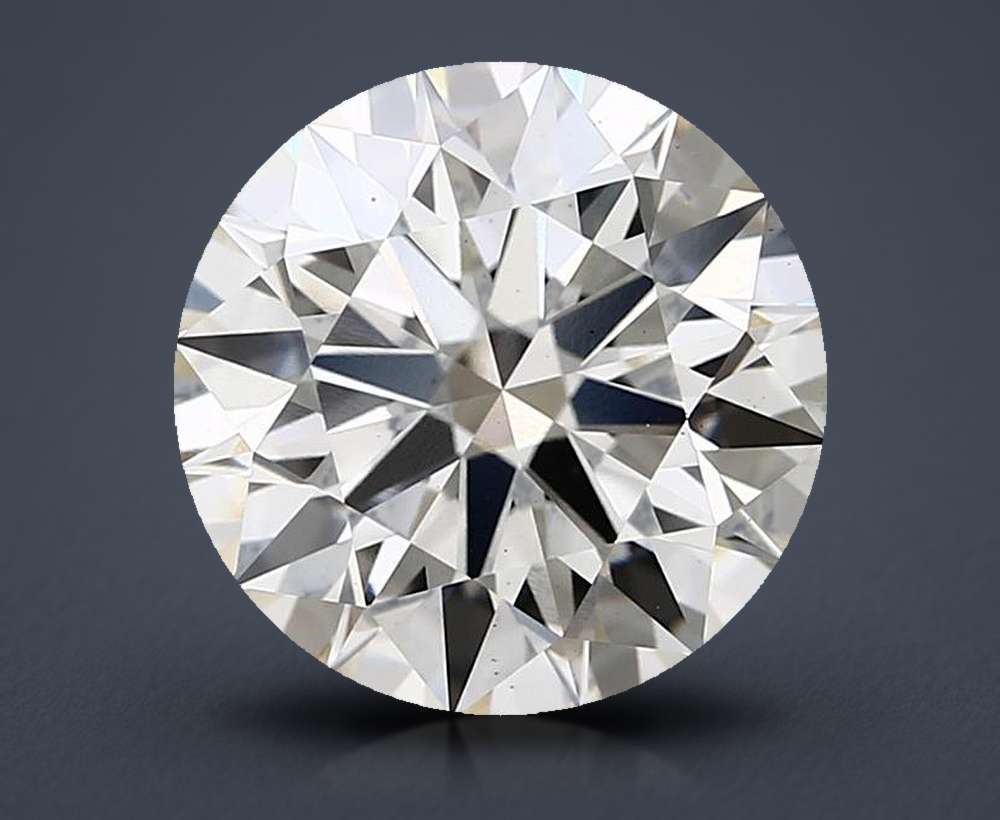5.30ct H VS1 Rare Carat Ideal Cut Round Lab Grown Diamond