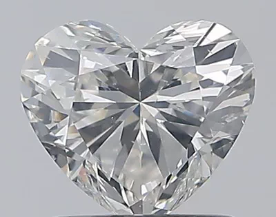 0.97ct I SI2 Rare Carat Ideal Cut Heart Diamond